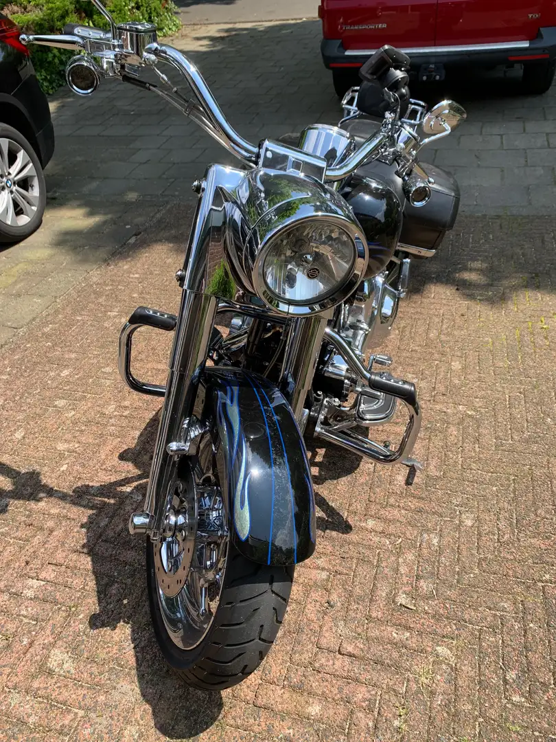 Harley-Davidson Road King FLHRSE3 sceamin eagle road king Bleu - 2