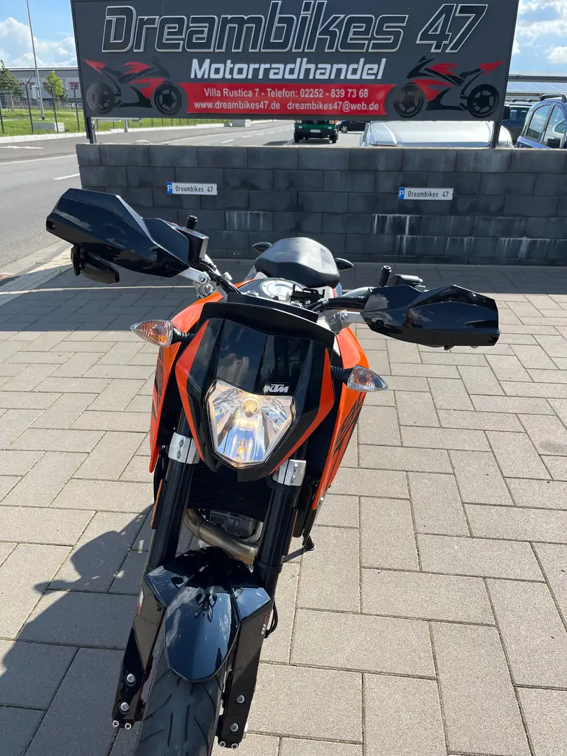 KTM 690 Duke **32KW**AKRAPOVIC**HU, INSPEKTION NEU** Portocaliu - 2