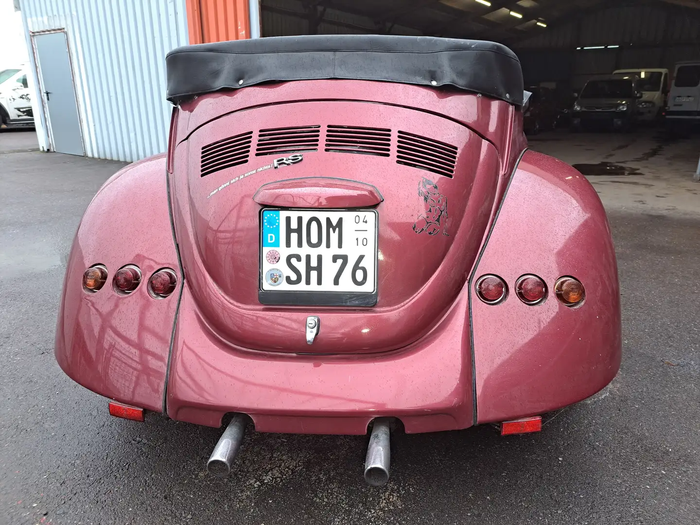 Volkswagen Käfer Cabrio Dannert Umbau Rot - 2