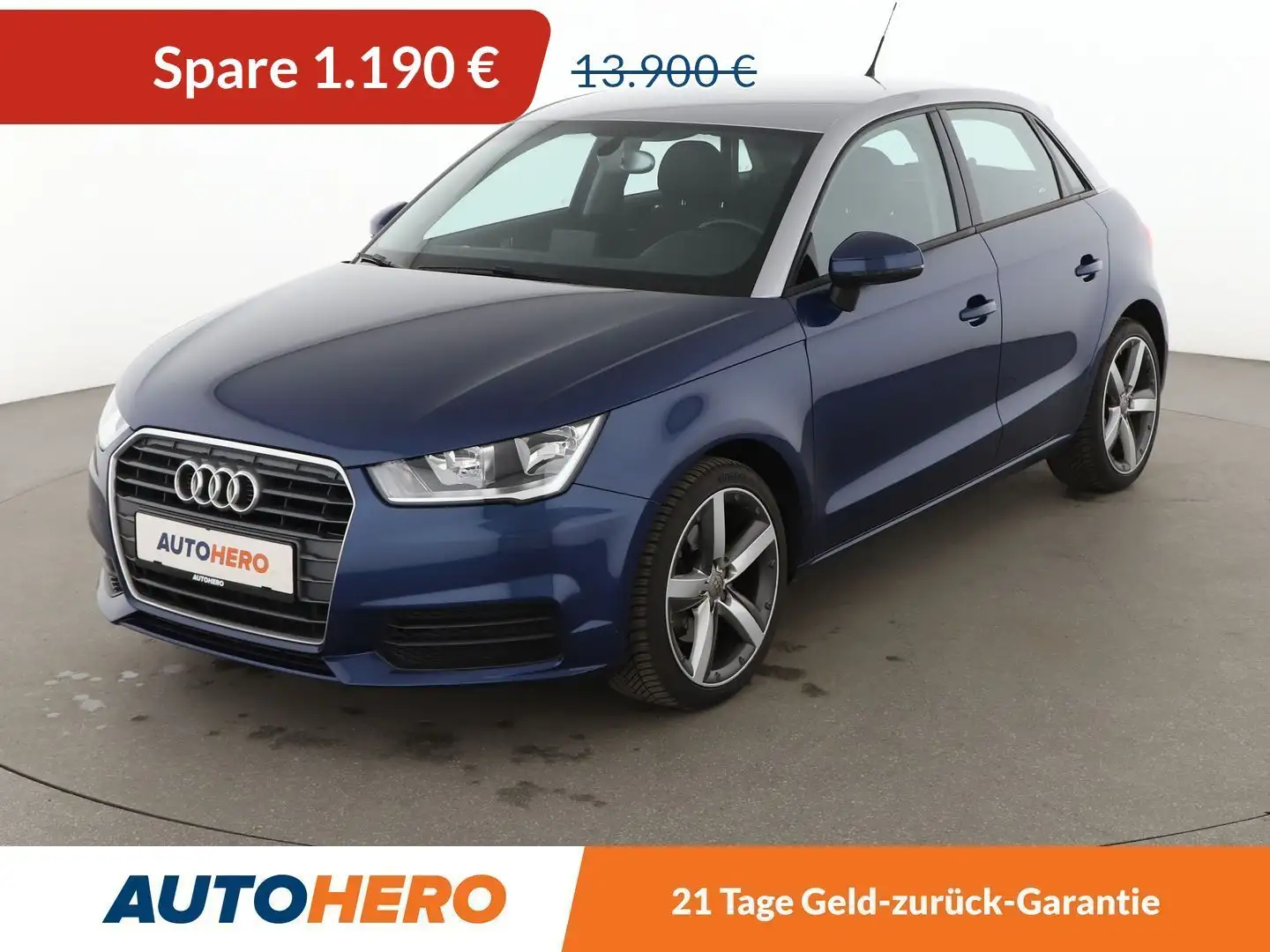 Audi A1 1.4 TFSI*PDC*ALU*KLIMA* Blau - 1