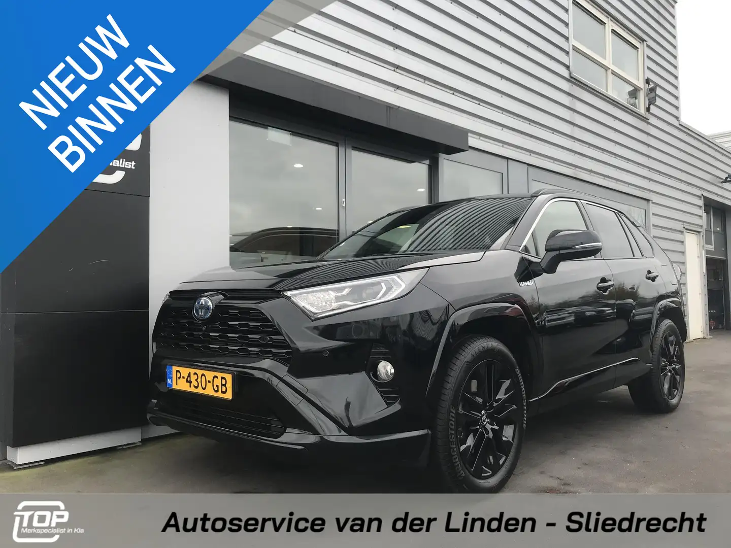 Toyota RAV 4 2.5 Hybrid AWD Black Edition 360camera Zwart - 1
