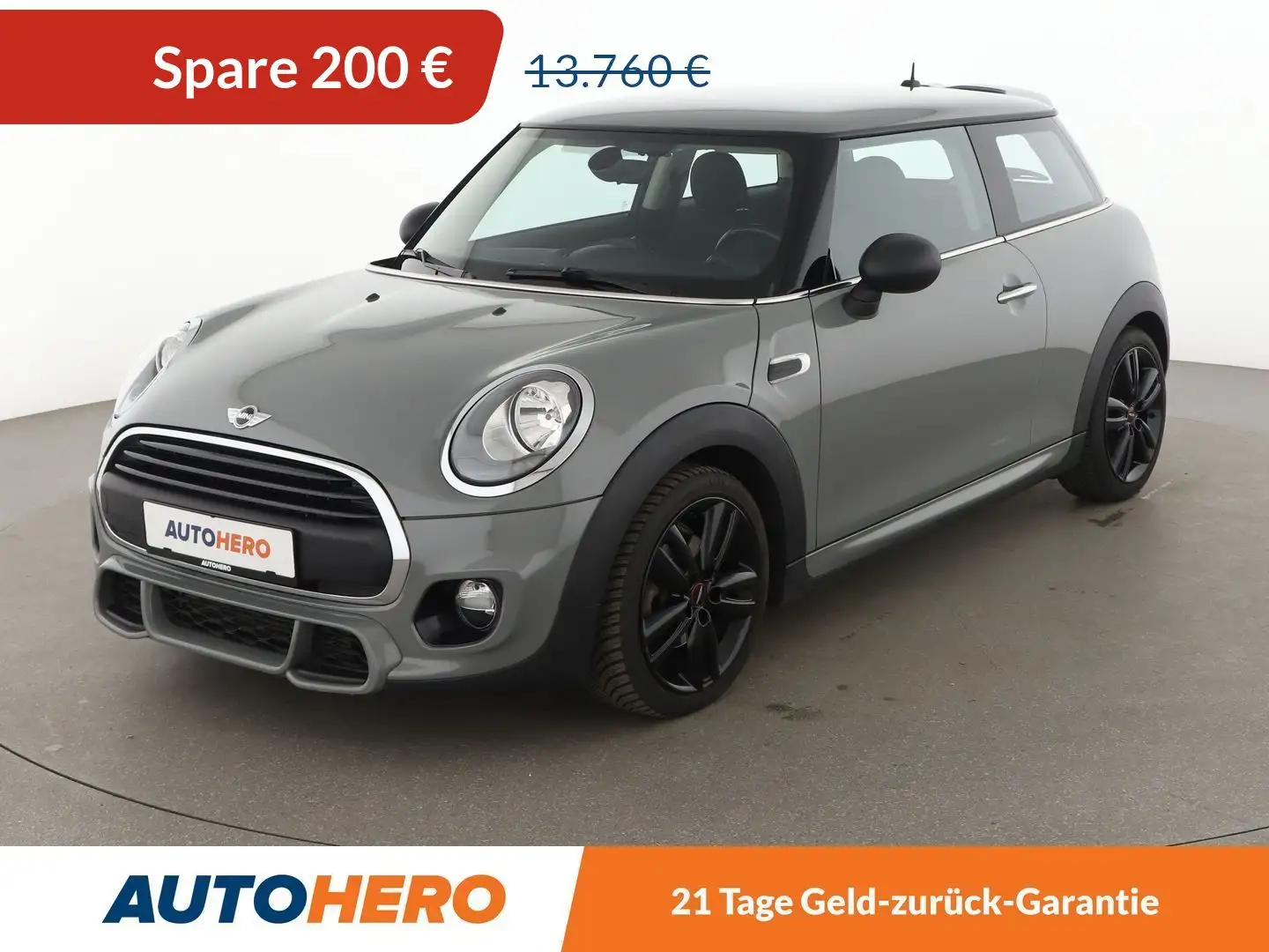 MINI One One *TEMPO*LIM*SHZ*ALU* Šedá - 1