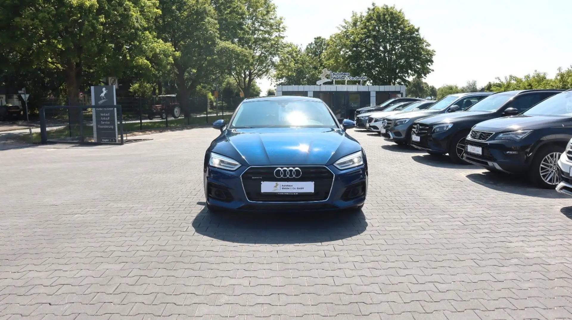 Audi A5 Sportback quattro ACC Virtual.C Pano StandHz Blau - 2