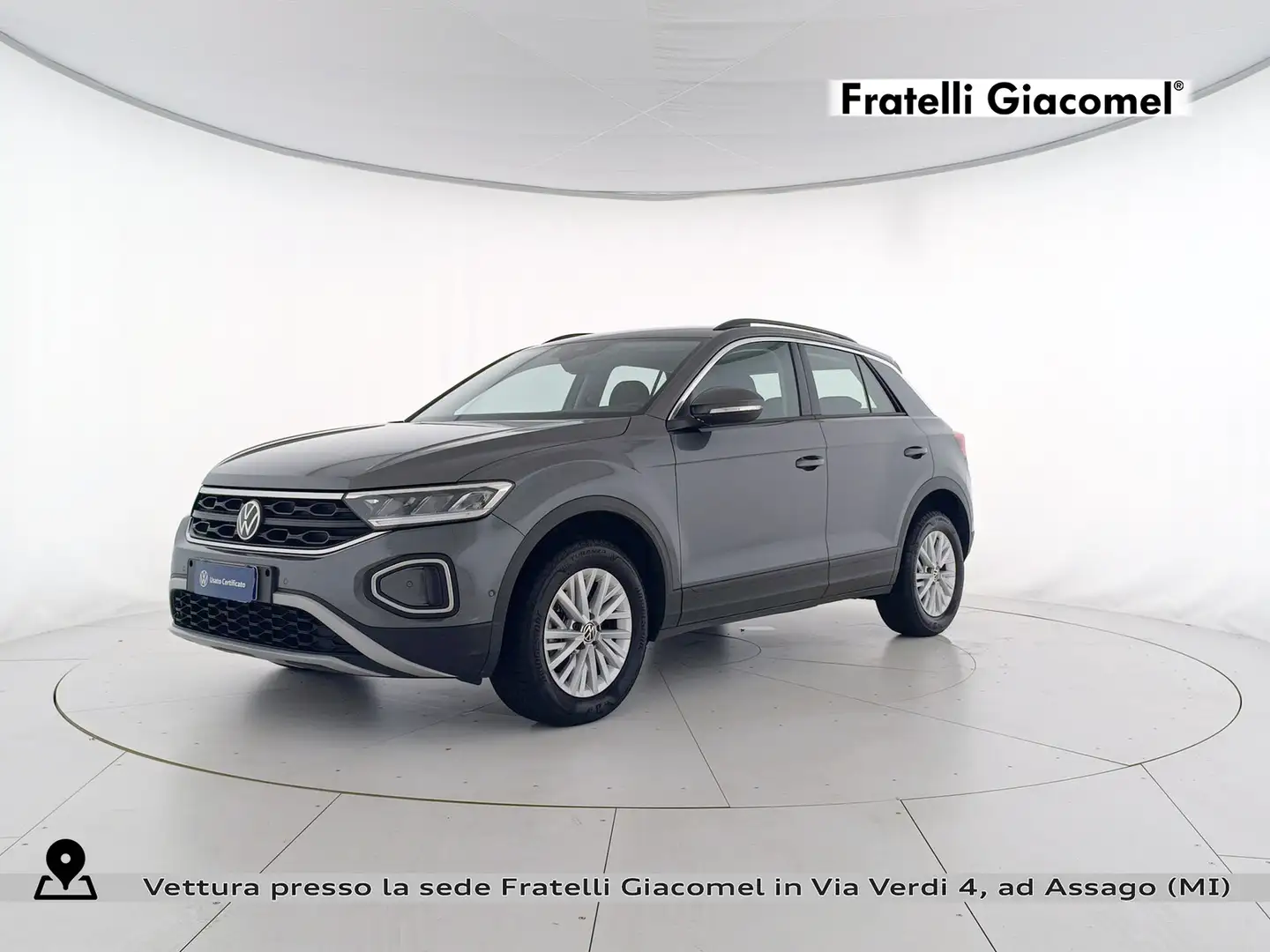 Volkswagen T-Roc 1.5 tsi life dsg Gris - 1