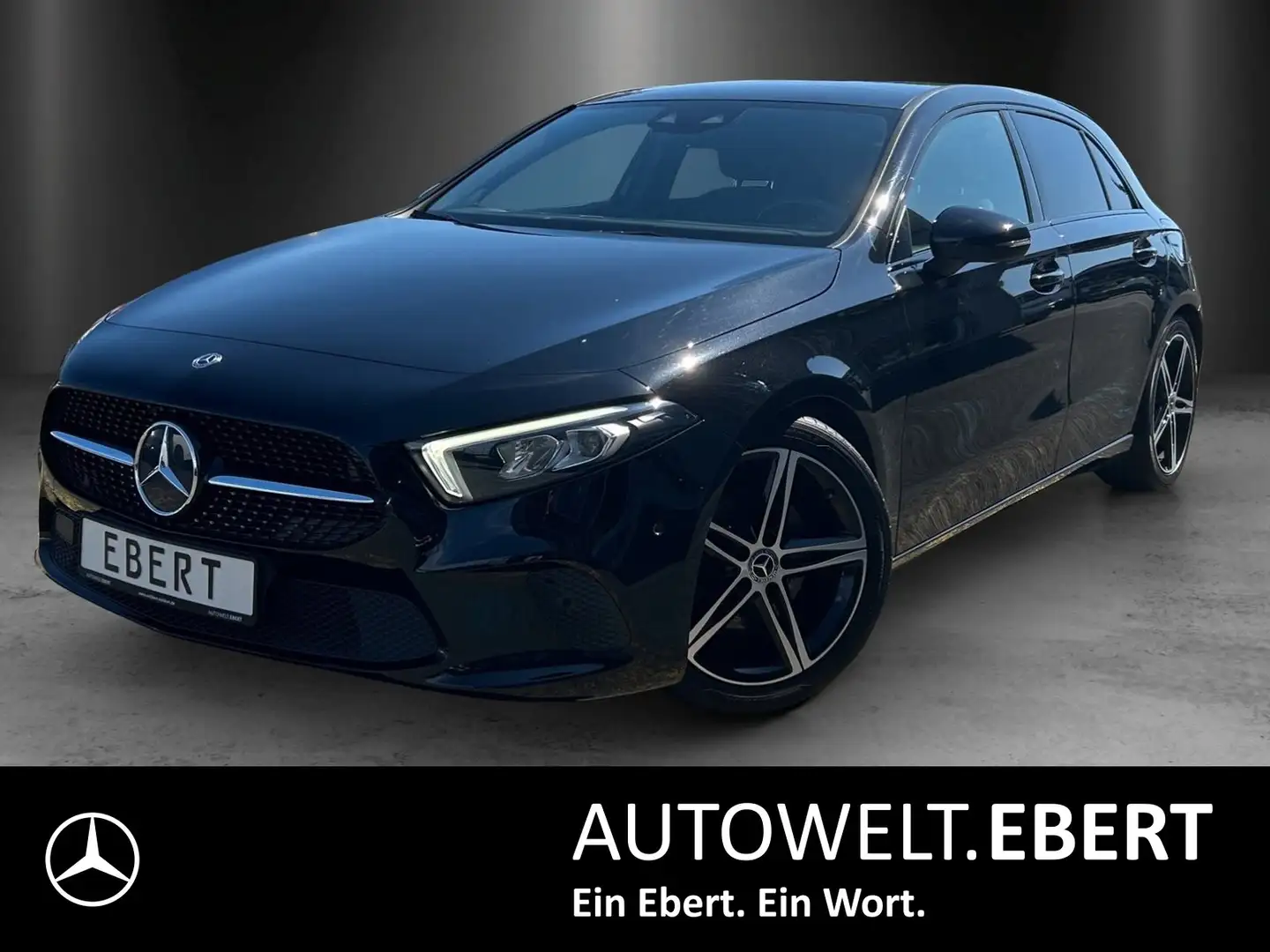 Mercedes-Benz A 200 7G Progres LED Night Pano Busines NaviPrem Zwart - 1
