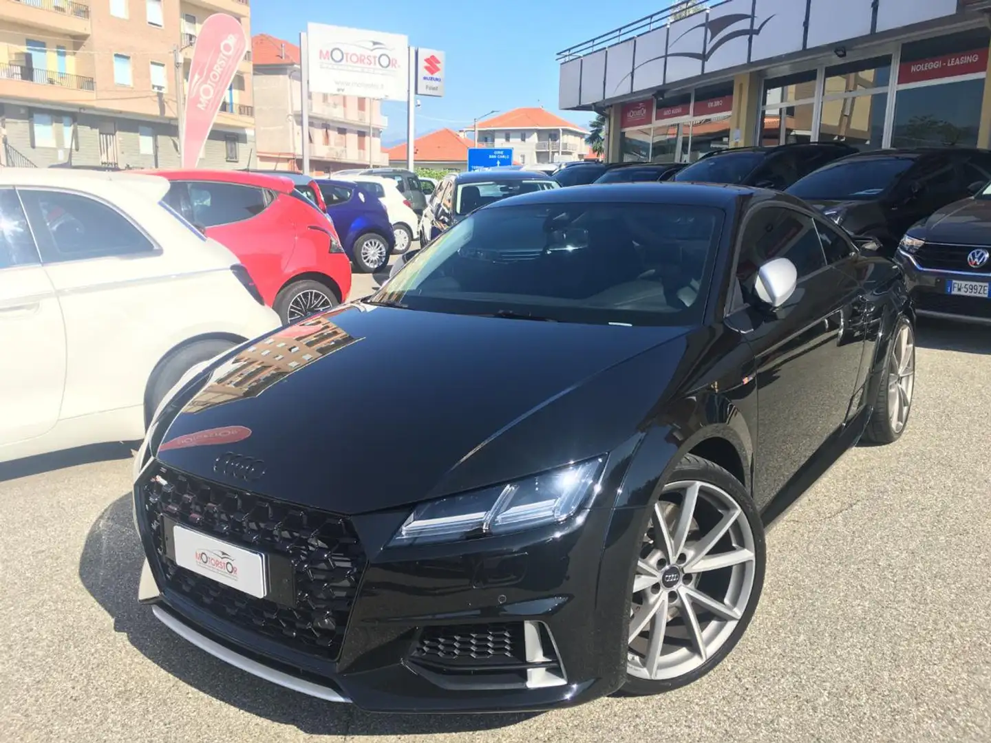Audi TT Coupé 2.0 TFSI S tronic S line Zwart - 1