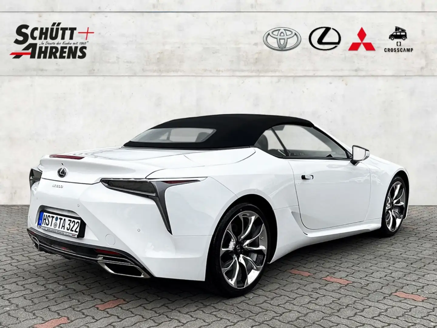Lexus LC 500 Cabriolet Performance/Touring VOLL! SOFORT! Weiß - 2