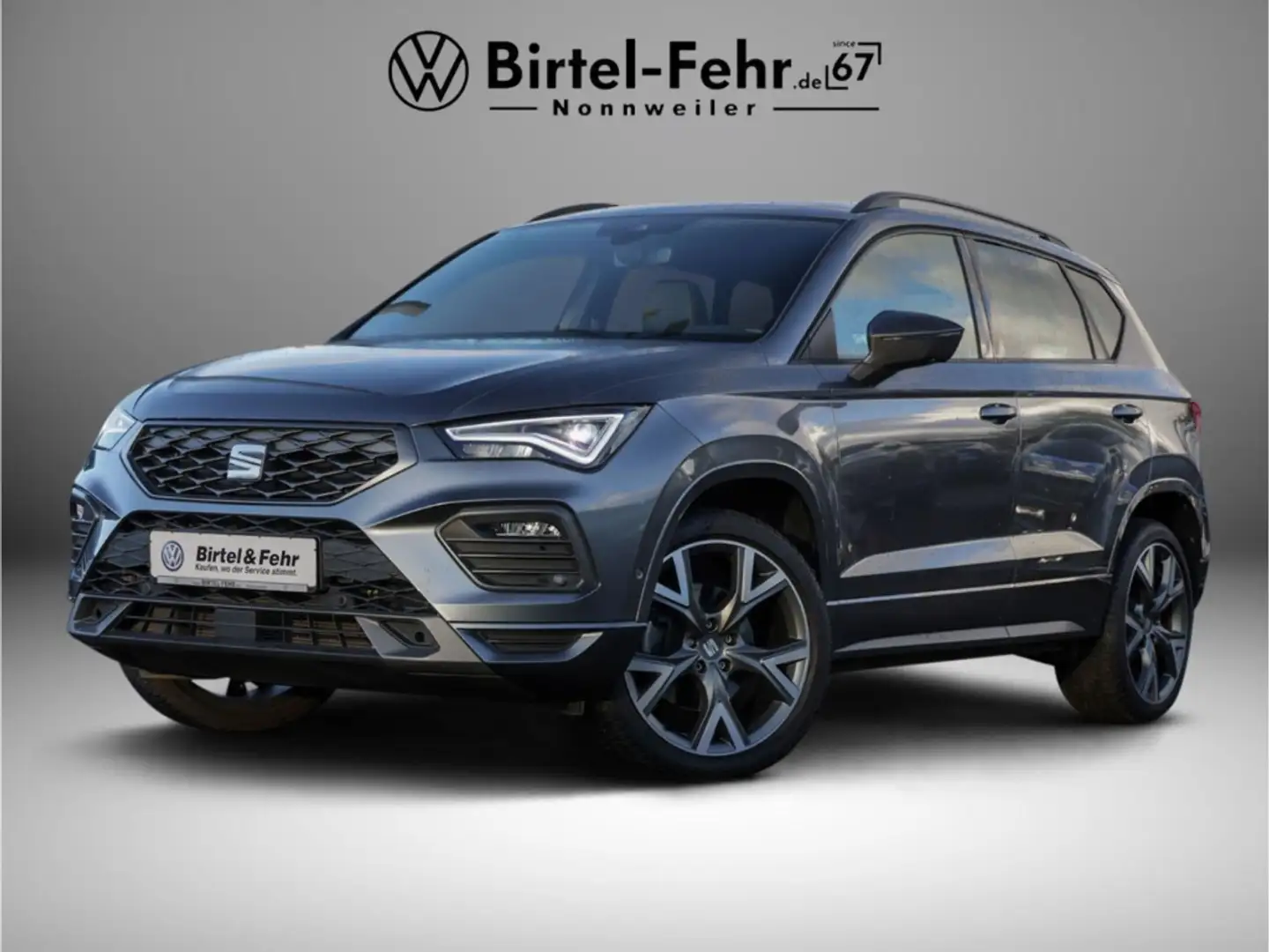 SEAT Ateca FR 2.0 TSI 4Drive DSG AHK Kamera Navi Grau - 1