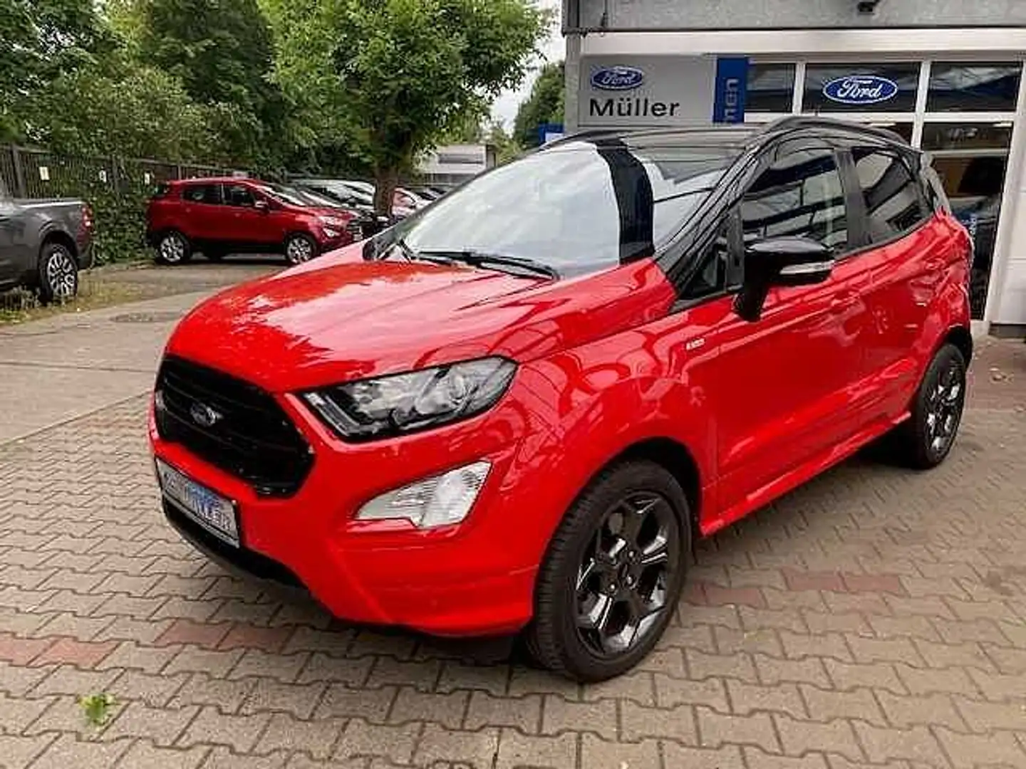 Ford EcoSport 1.0EcoB.''ST-LINE''Kamera,Xenon,Navi Rood - 1