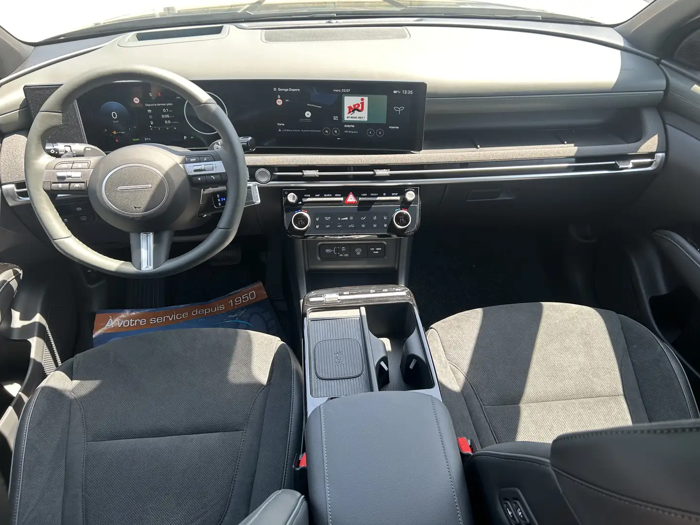 Hyundai TUCSON HYBRID EDITION 20E ANNIVERSAIRE 1.6 T-GDi 215 CV Gris - 2