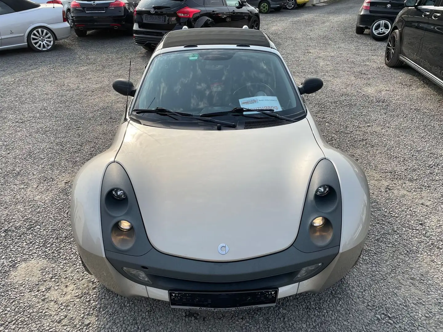 smart roadster Coupe 1.Hand  Leder Gold - 2