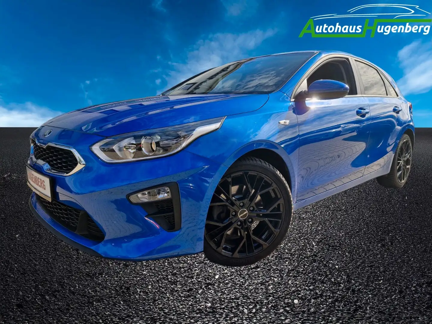 Kia Ceed / cee'd Ceed Black Edition Alufelgen Allwetterreifen Blau - 1