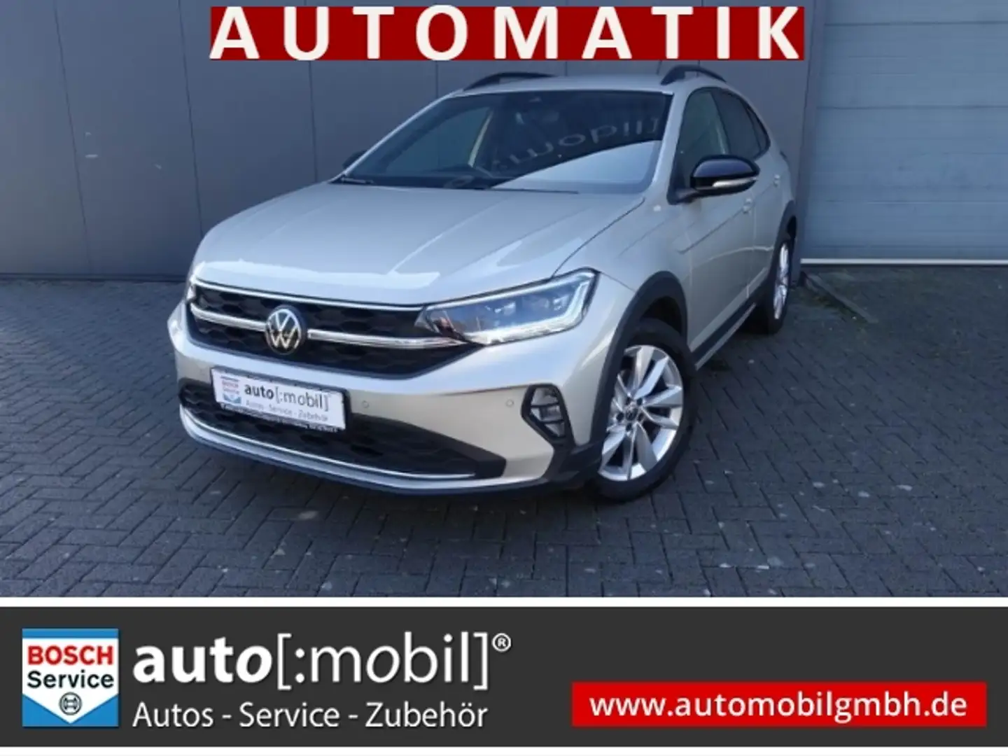Volkswagen Taigo 1.0 TSI DSG Move+NAVI+KLIMAAUTOMATIK+SHZG Argent - 1