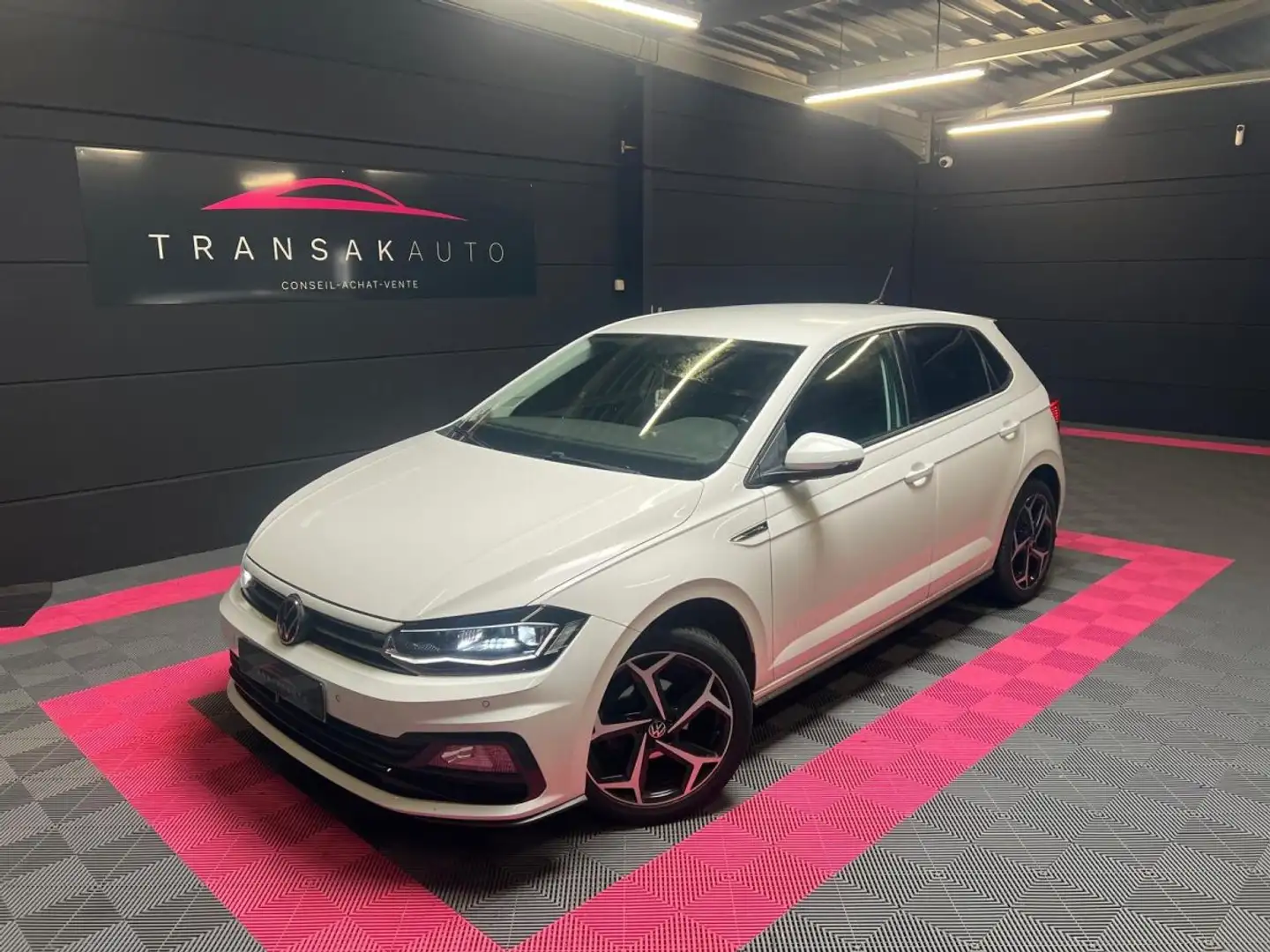 Volkswagen Polo 1.0 TSI 95 SS BVM5 R-Line / Carplay Blanc - 1