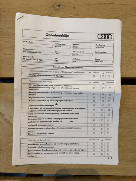 Audi A5 Cabrio 1.8 TFSI S Line Dealer onderhouden — photo 21