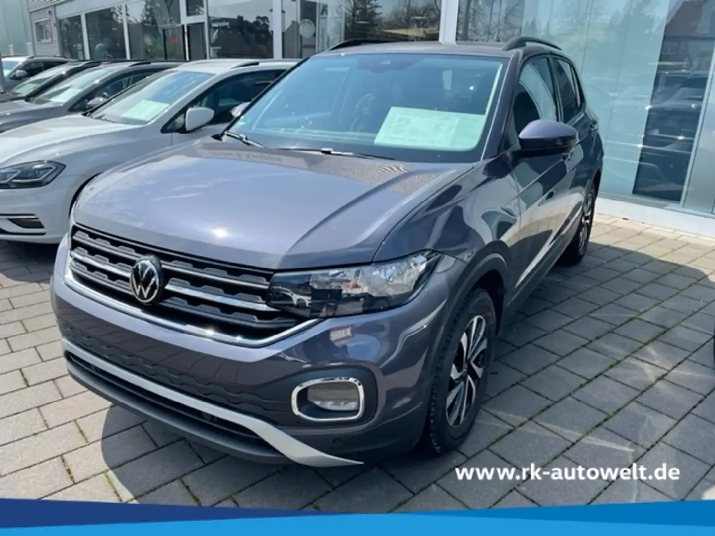 Volkswagen T-Cross 1.0 TSI DSG ACTIVE NAVI ACC Apple CarPlay Android Grau - 1