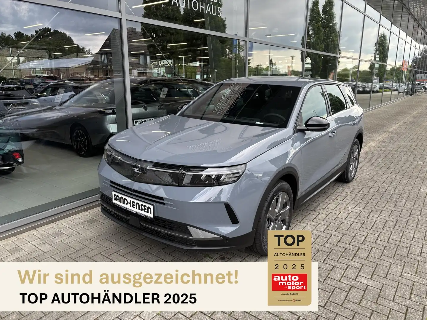 Opel Grandland X Grandland Edition MHEV 145 ACC Intelli-LED Kessy Gris - 1