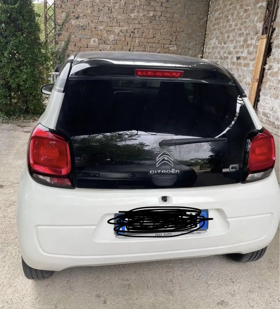 Citroen C1 solo 10.000km nuova unico proprietario Bianco - 2