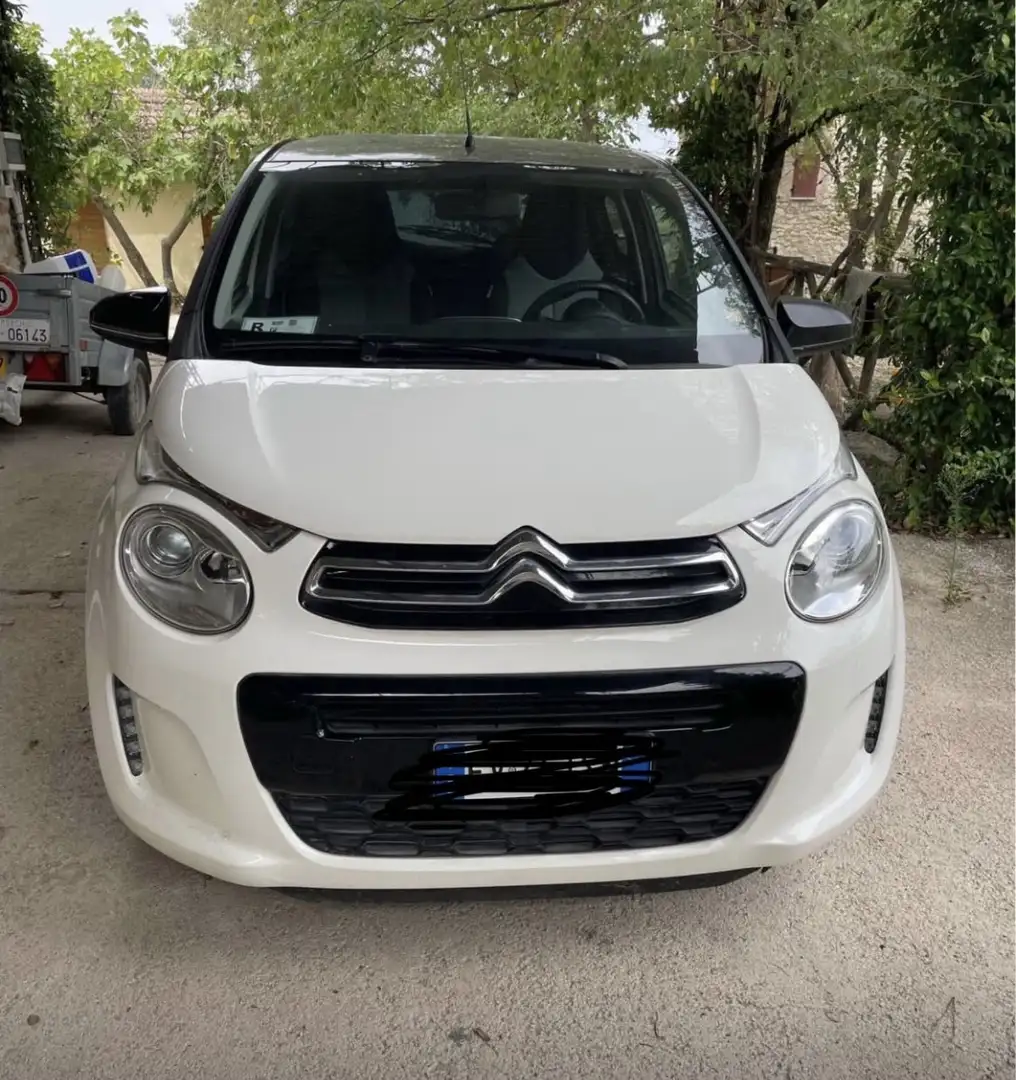 Citroen C1 solo 10.000km nuova unico proprietario Bianco - 1