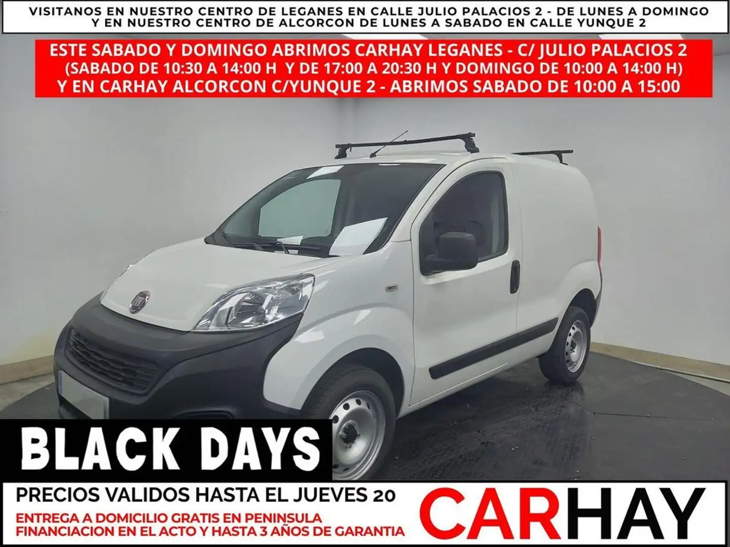 Fiat Fiorino Comercial FIAT CARGO KASTEN 1.4 NATURAL PO Weiß - 1