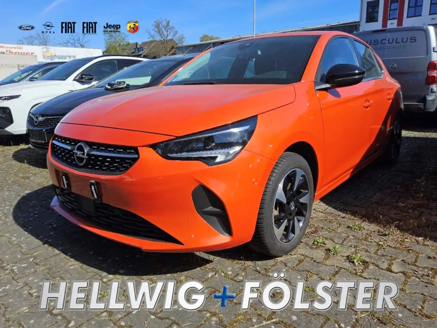 Opel Corsa-e F Elegance 7,4Kw Shz Kamera Keyless Arancione - 1