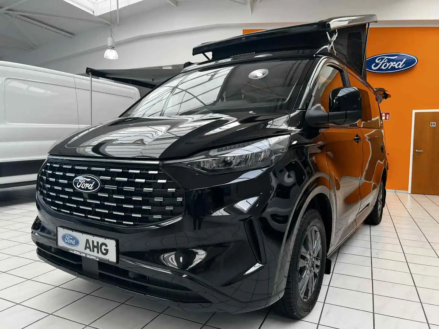 Ford Nugget Titanium *LED*Aufstelldach*RFK* Zwart - 1