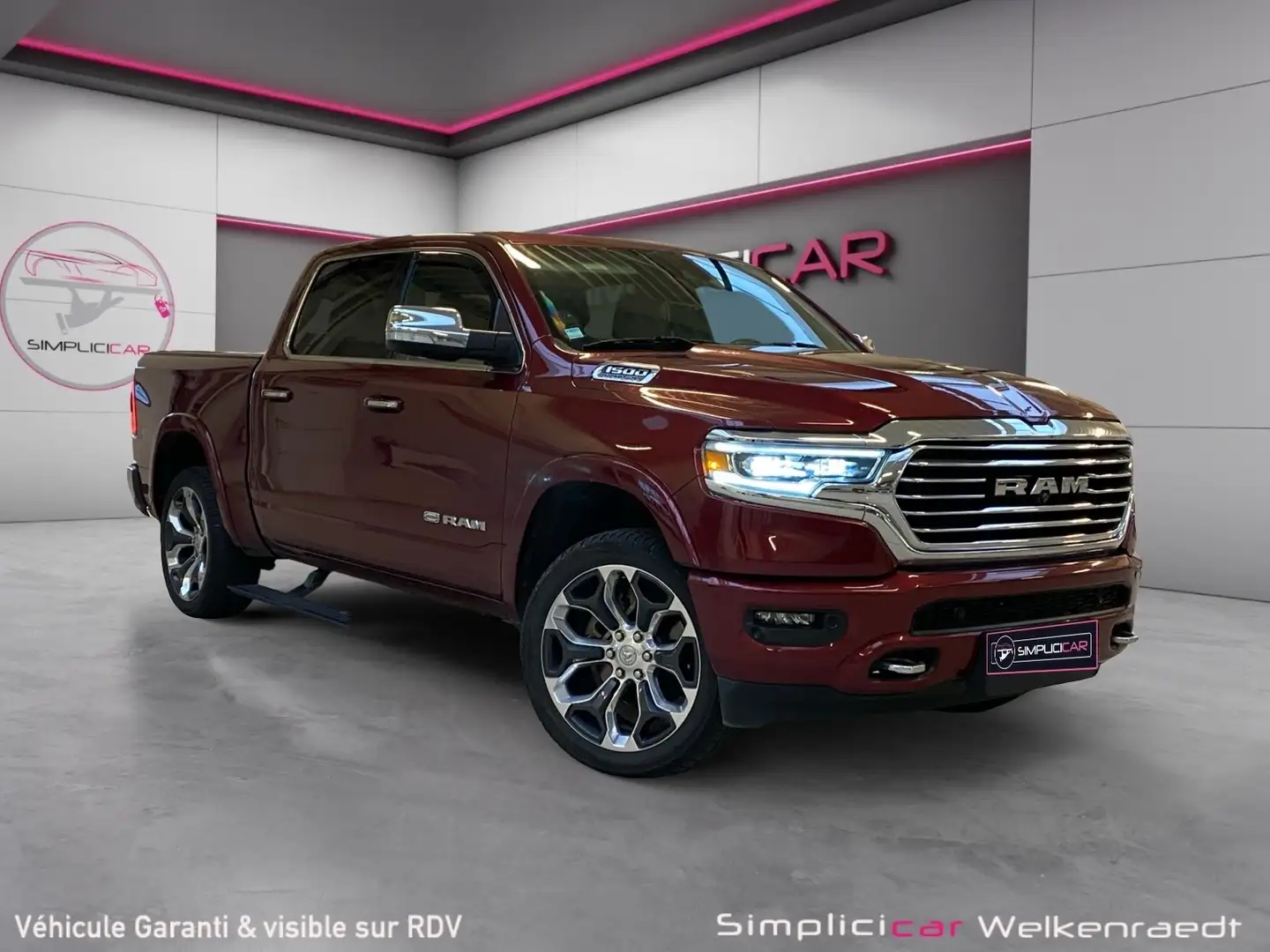 RAM 1500 LONG HORN LIMITED EDITION-UTILITAIRE-LPG Rojo - 1