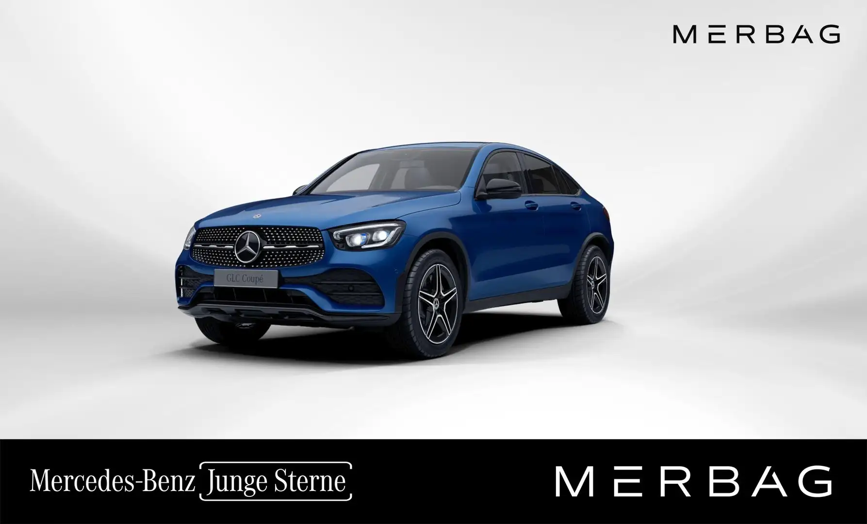 Mercedes-Benz GLC 220 d 4MATIC Coupé Bleu - 1