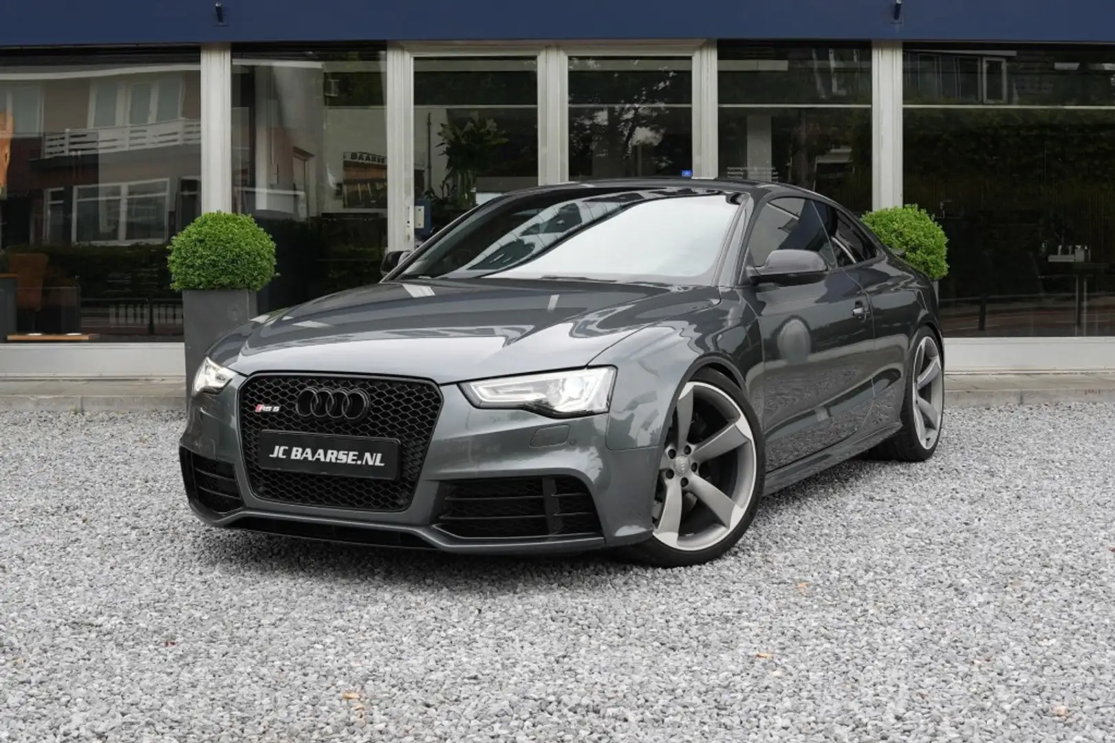 Audi RS5 Coupe 4.2 FSI Quattro pannoramadak Audi exclusive Gris - 1