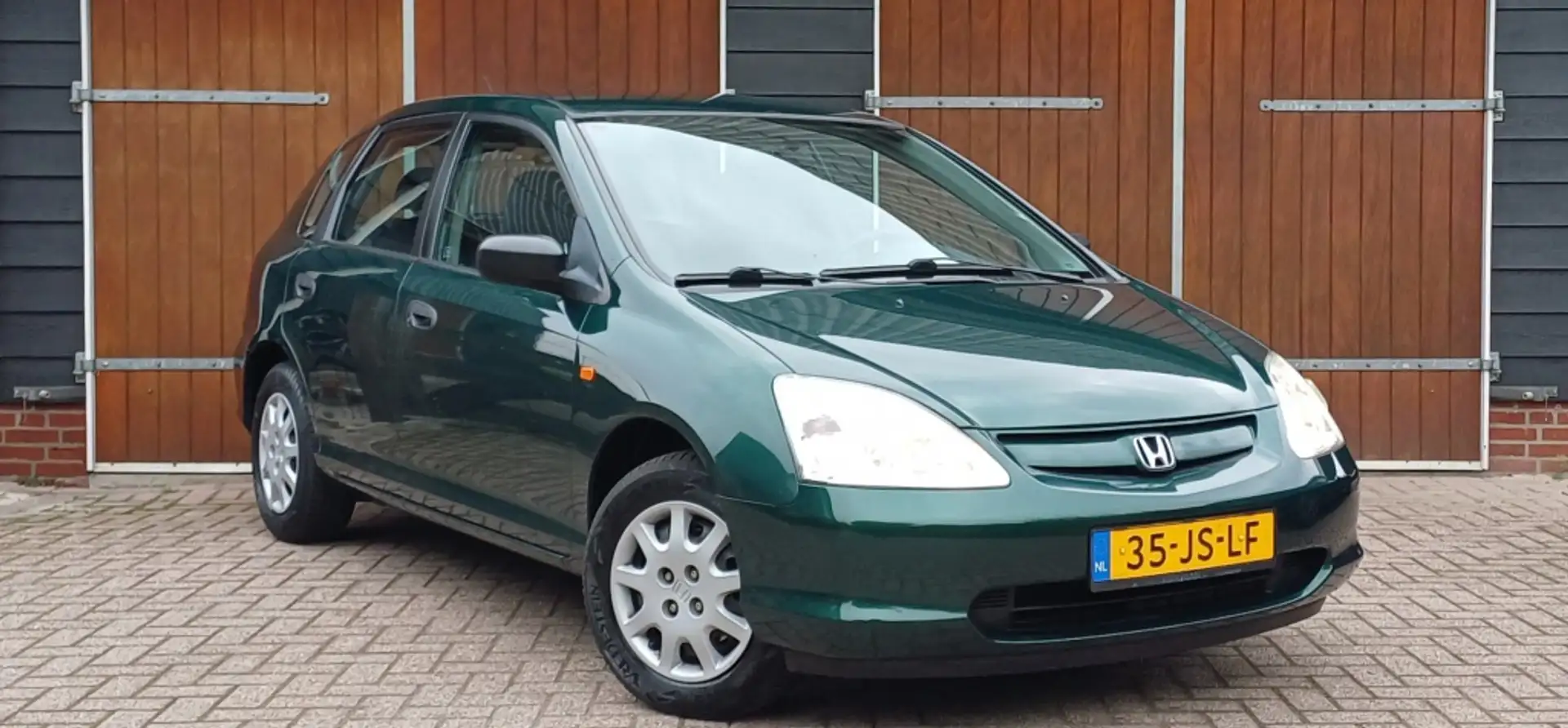 Honda Civic 1.4i S, Zeer netjes, Onderhoudshistorie, Nieuwe AP Yeşil - 1