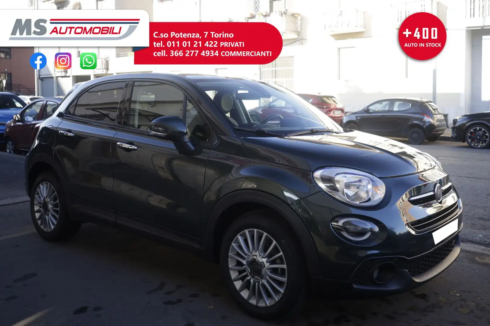 Fiat 500X FIAT 500X 1.0 T3 120 CV Business Unicoproprietario Zelená - 1