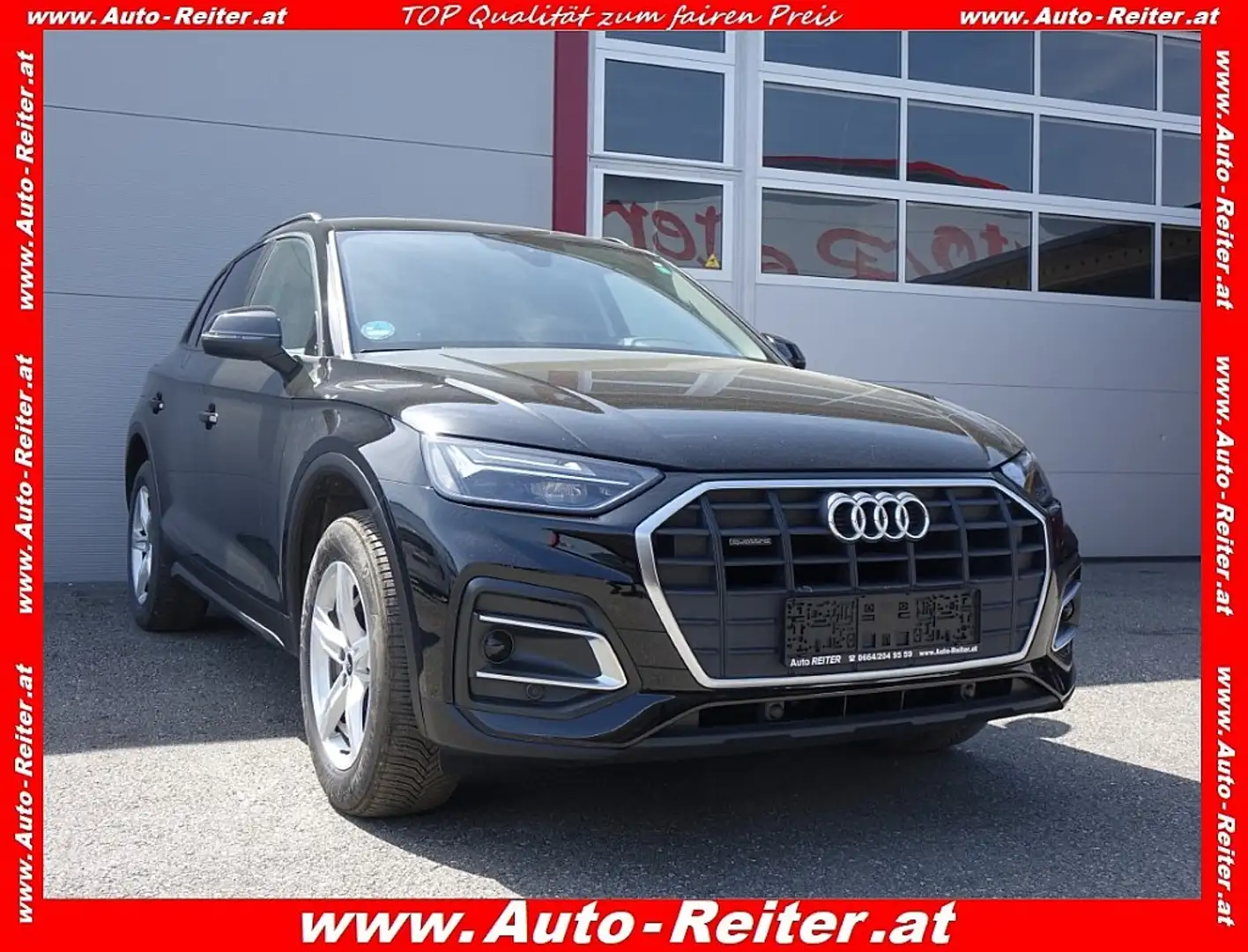 Audi Q5 40 TDI quattro S-tronic *LED, NAVI, AHK, RFK* Schwarz - 1