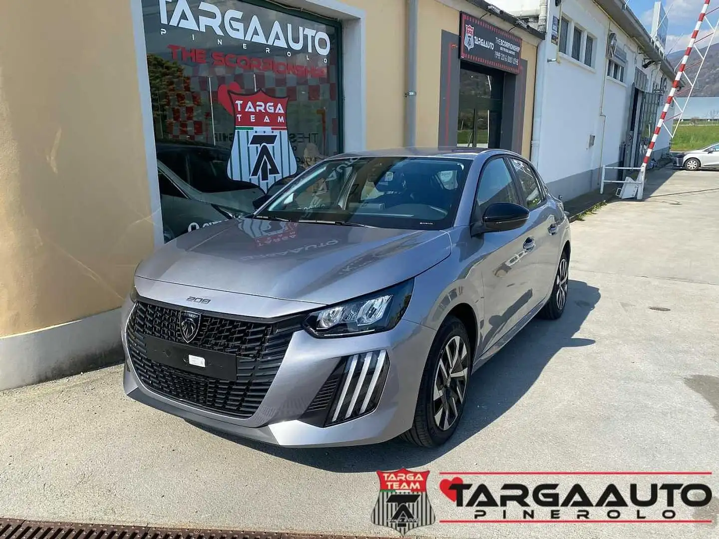 Peugeot 208 Hybrid 100 e-DCS6 Style Grigio - 1