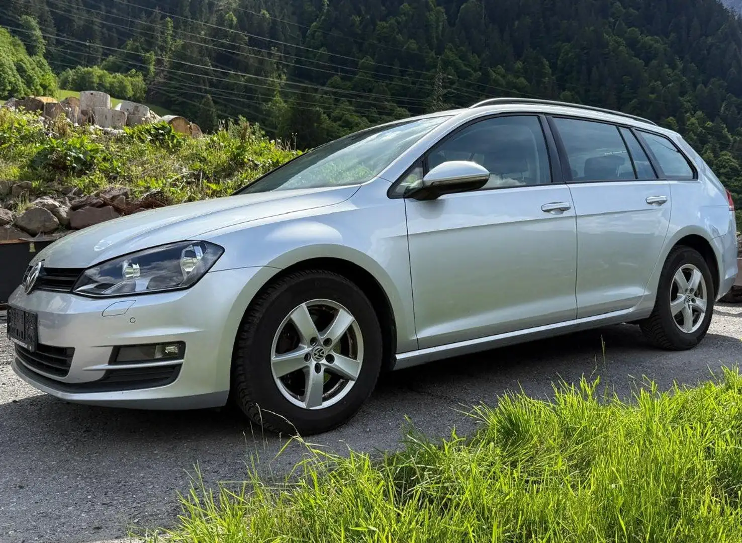 Volkswagen Golf Variant VII *Parksensoren hi+ vo.* Argent - 2