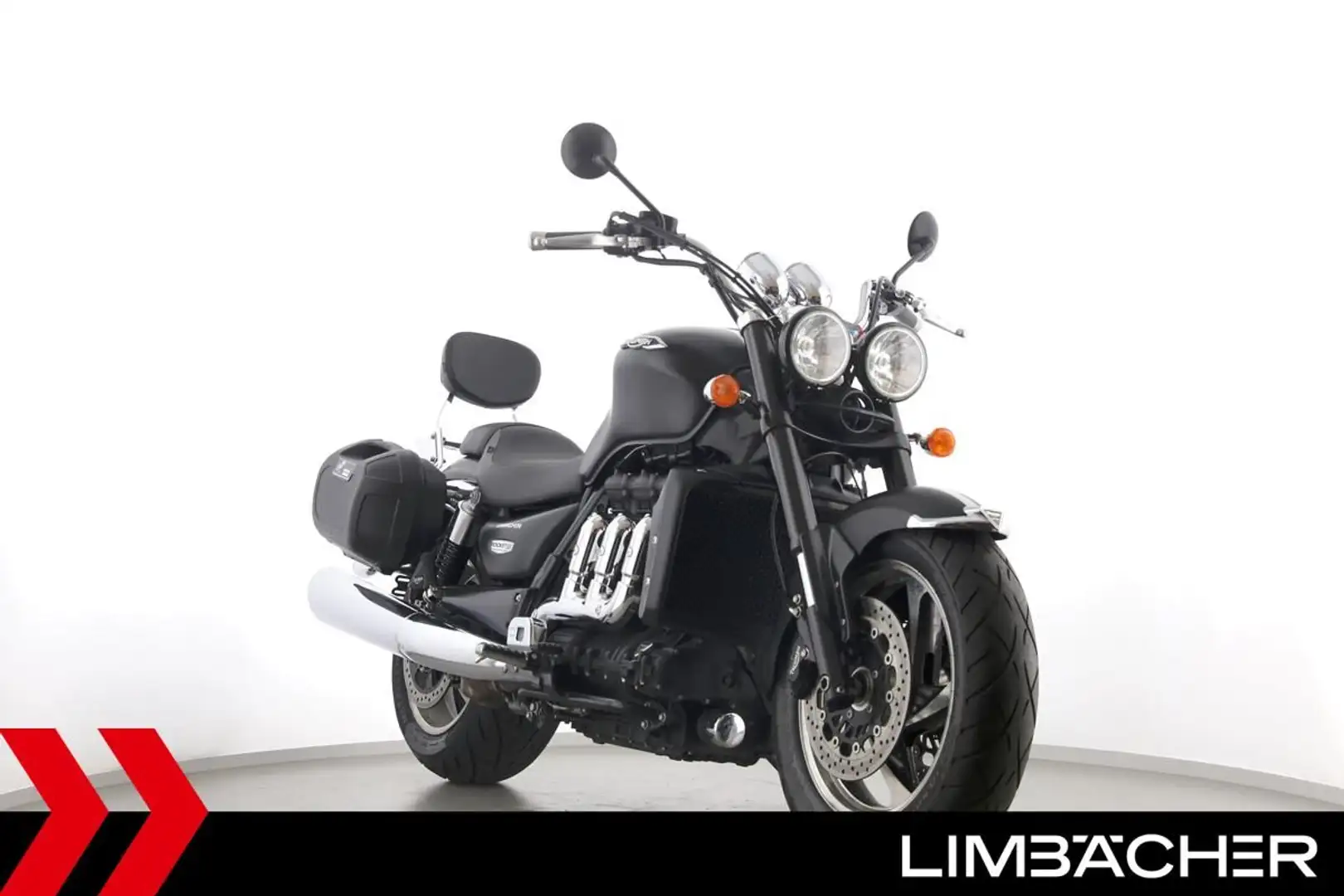 Triumph Rocket III Roadster KOFFER, SISSYBAR Negru - 2