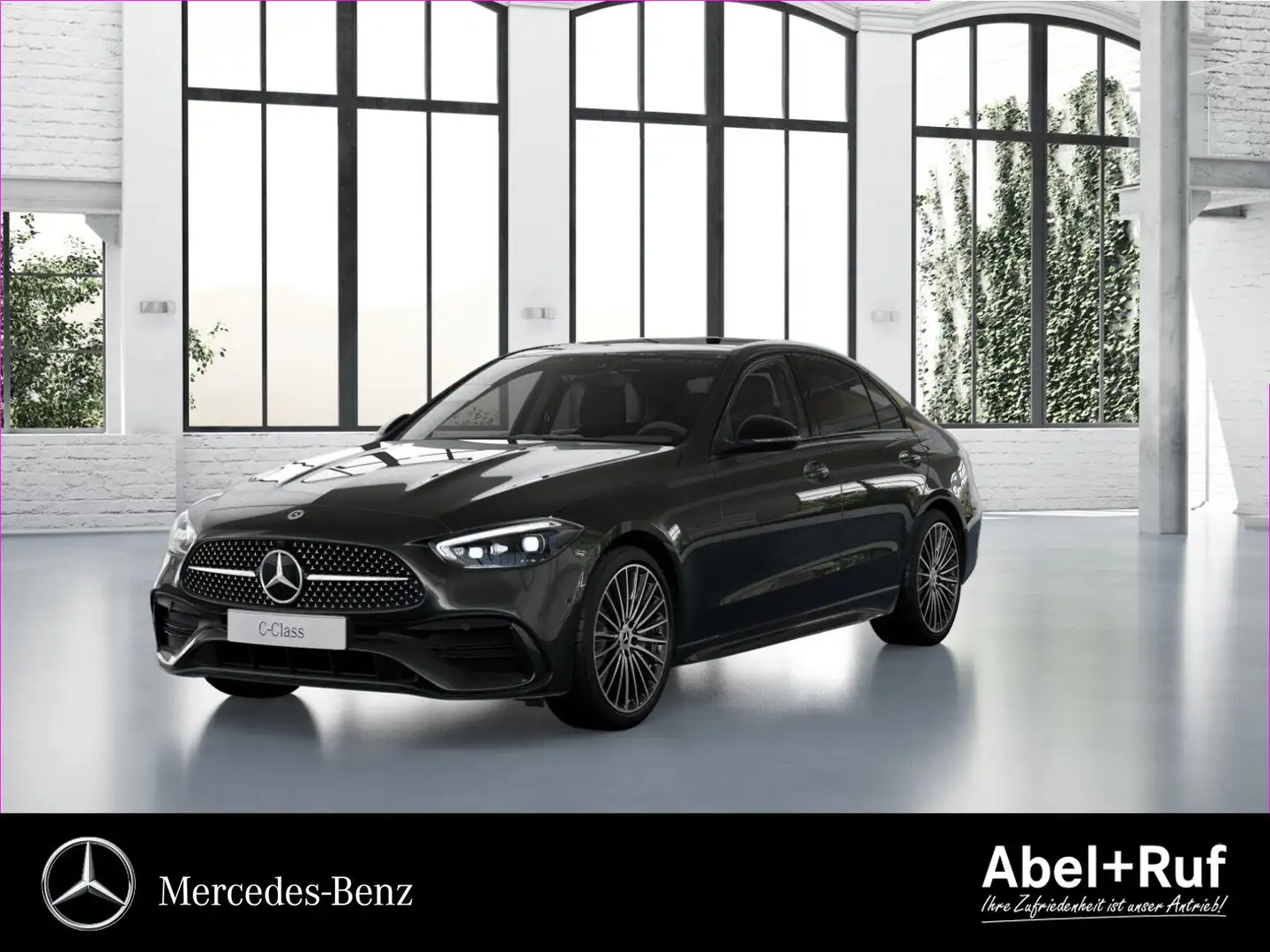 Mercedes-Benz C 200 AMG+DIGITAL+DISTR+NIGHT+Kam+Ambi+TotW+DAB Grau - 1