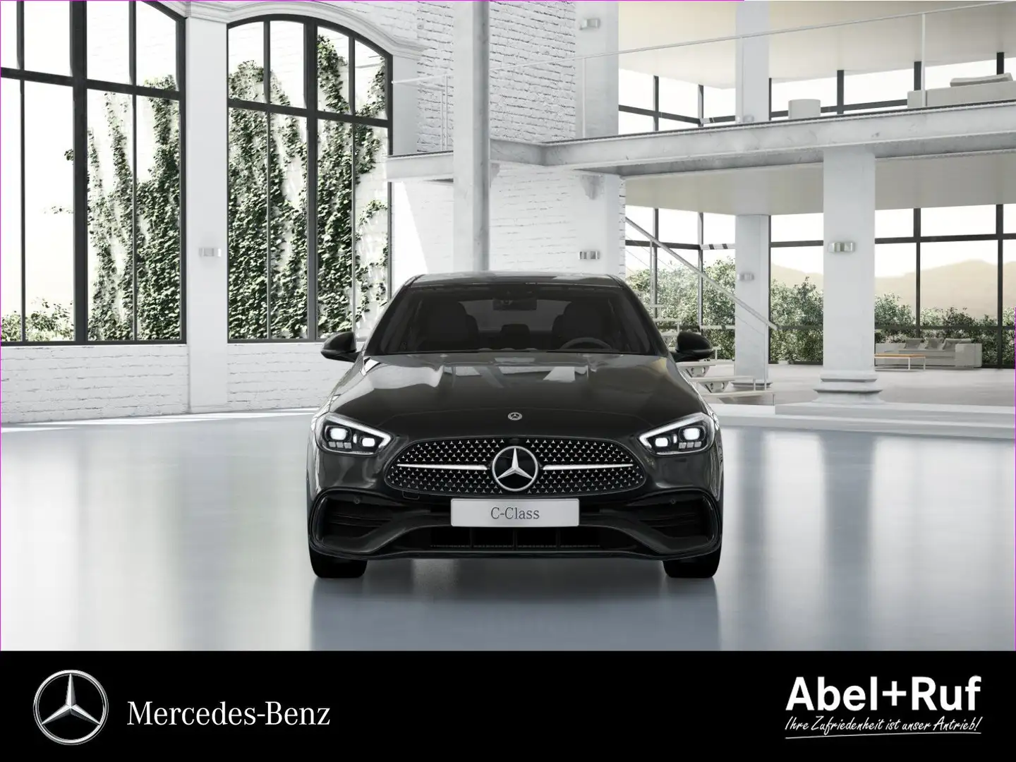 Mercedes-Benz C 200 AMG+DIGITAL+DISTR+NIGHT+Kam+Ambi+TotW+DAB Grau - 2
