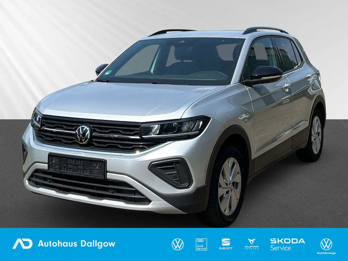 Volkswagen T-Cross Goal 1.5l TSi150PS*DSG+PDC+RFK+Nav+WiRä Argent - 1