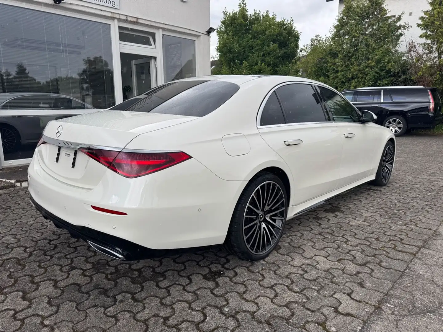 Mercedes-Benz S 400 d 4Matic Lang*AMG*DESIGNO*PANO*BURM*HLENK Blanc - 2