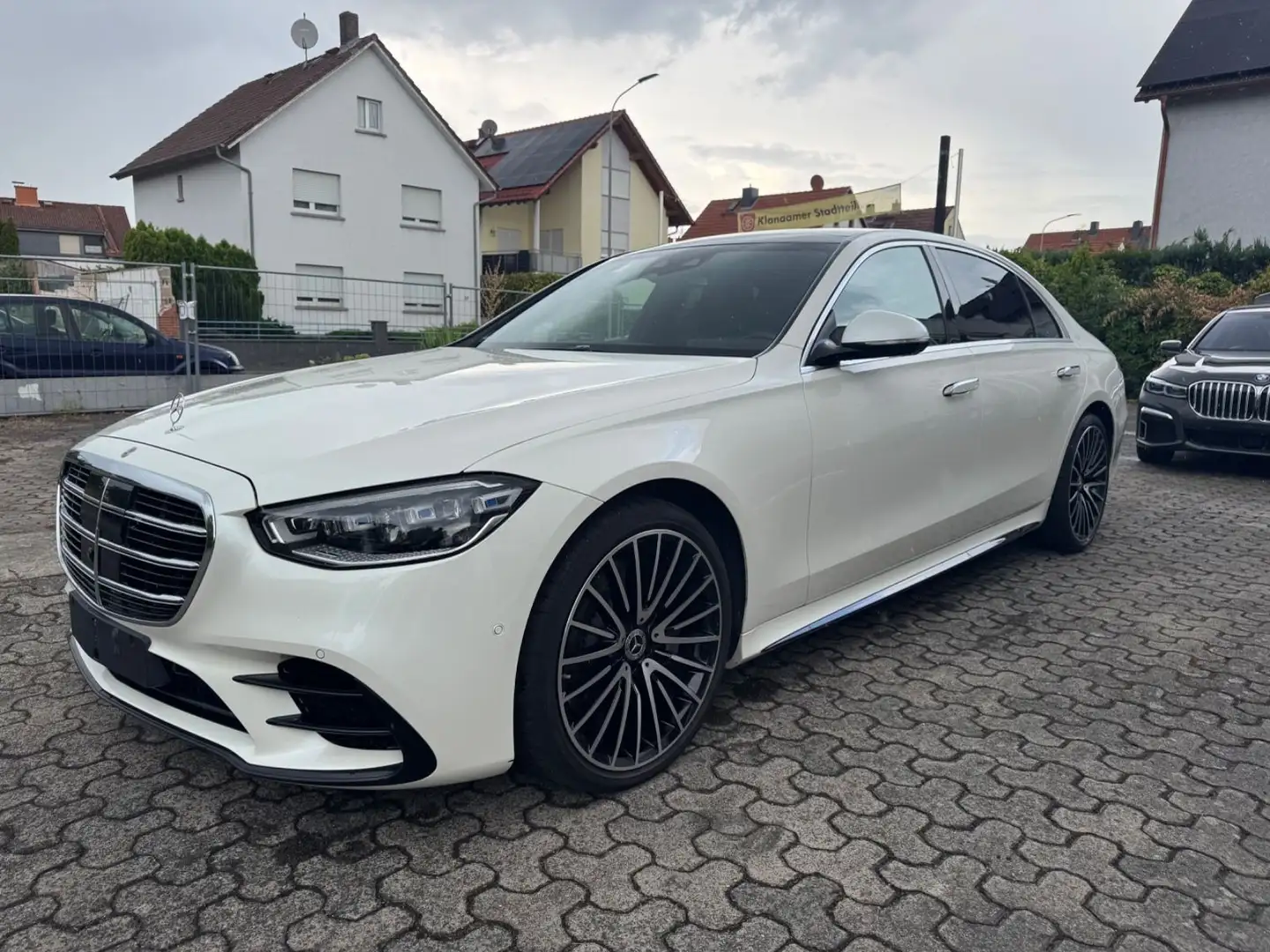 Mercedes-Benz S 400 d 4Matic Lang*AMG*DESIGNO*PANO*BURM*HLENK Blanc - 1