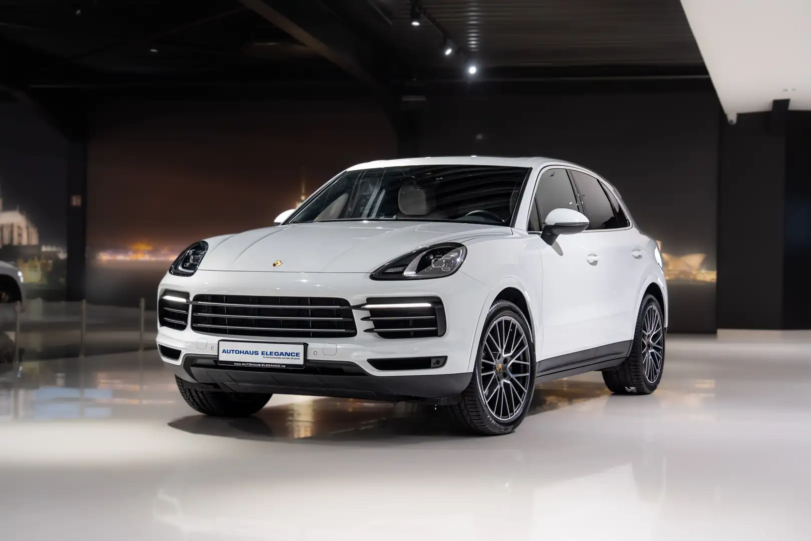 Porsche Cayenne *LIFT*PANO*14-WEGE*HIFI*PDLS*GLATTLEDER Blanco - 1
