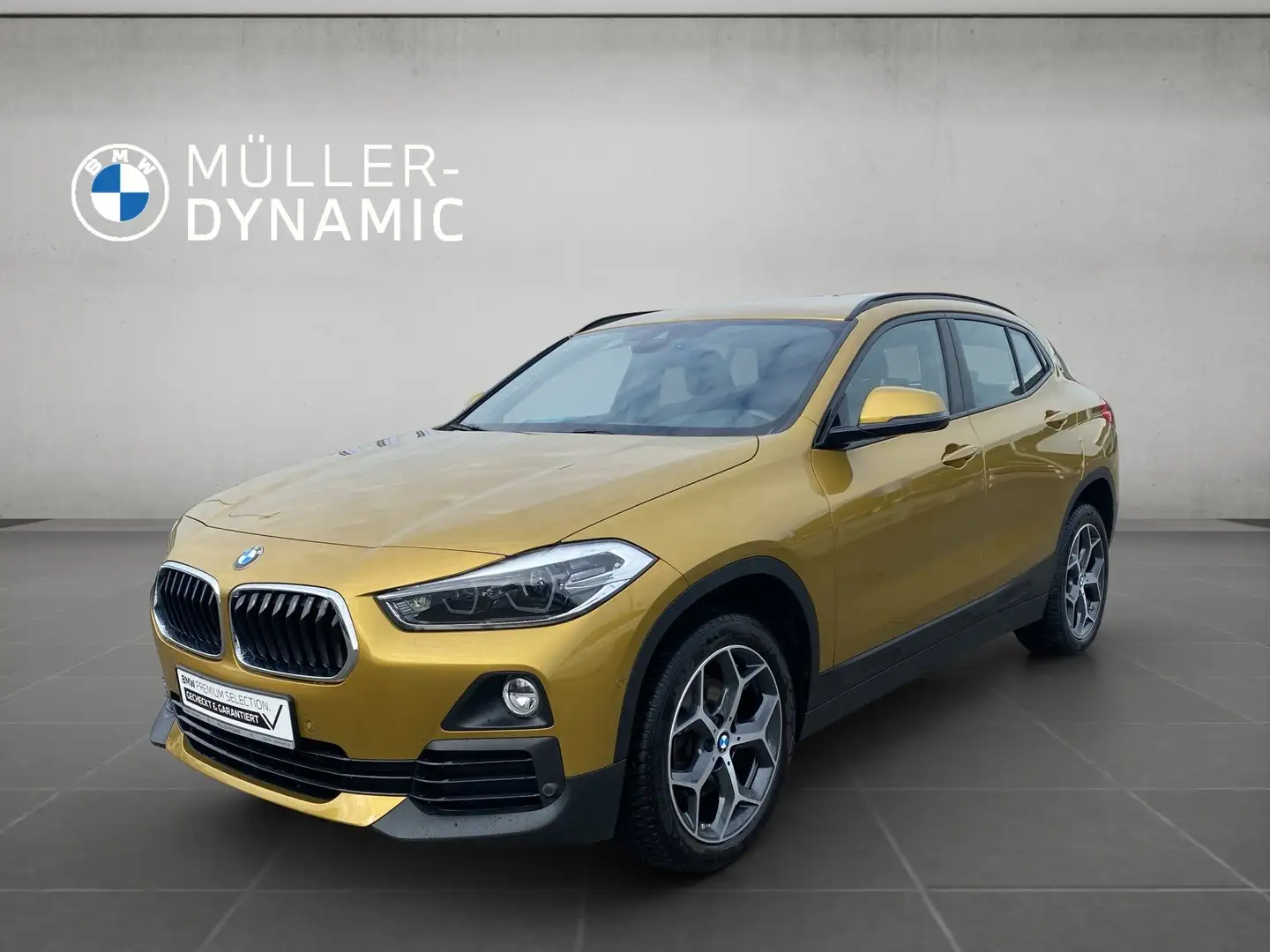 BMW X2 sDrive18d LED HIFI PDC TEMPOMAT SHZ Gold - 1