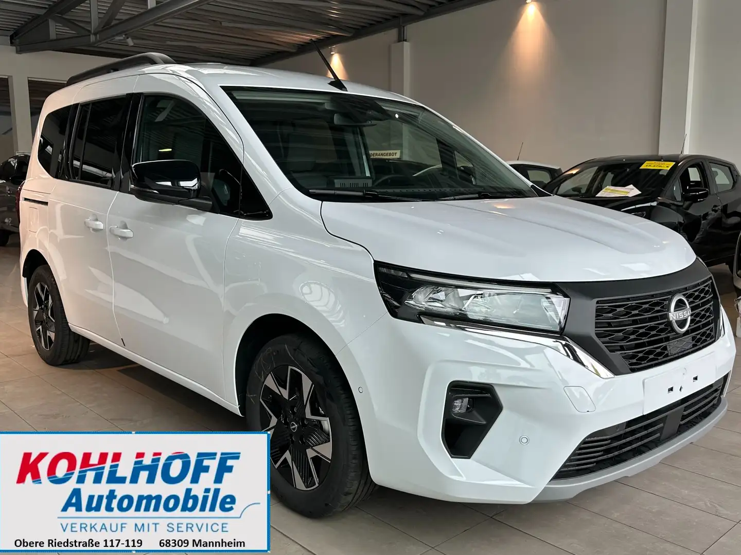 Nissan Townstar 1.3 DIG-T 130PS Kombi Tekna Leder LED Sitzheizung Blanco - 1