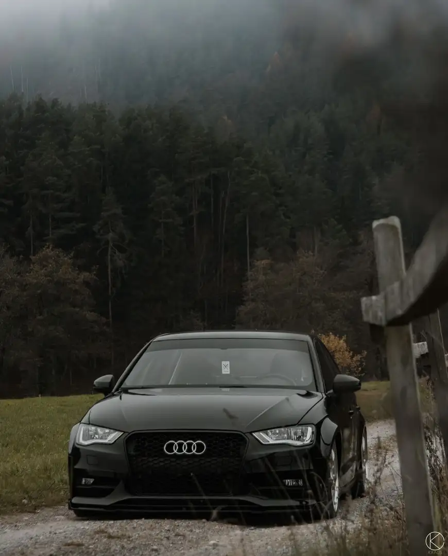 Audi A3 sportback 1.6 tdi Schwarz - 1