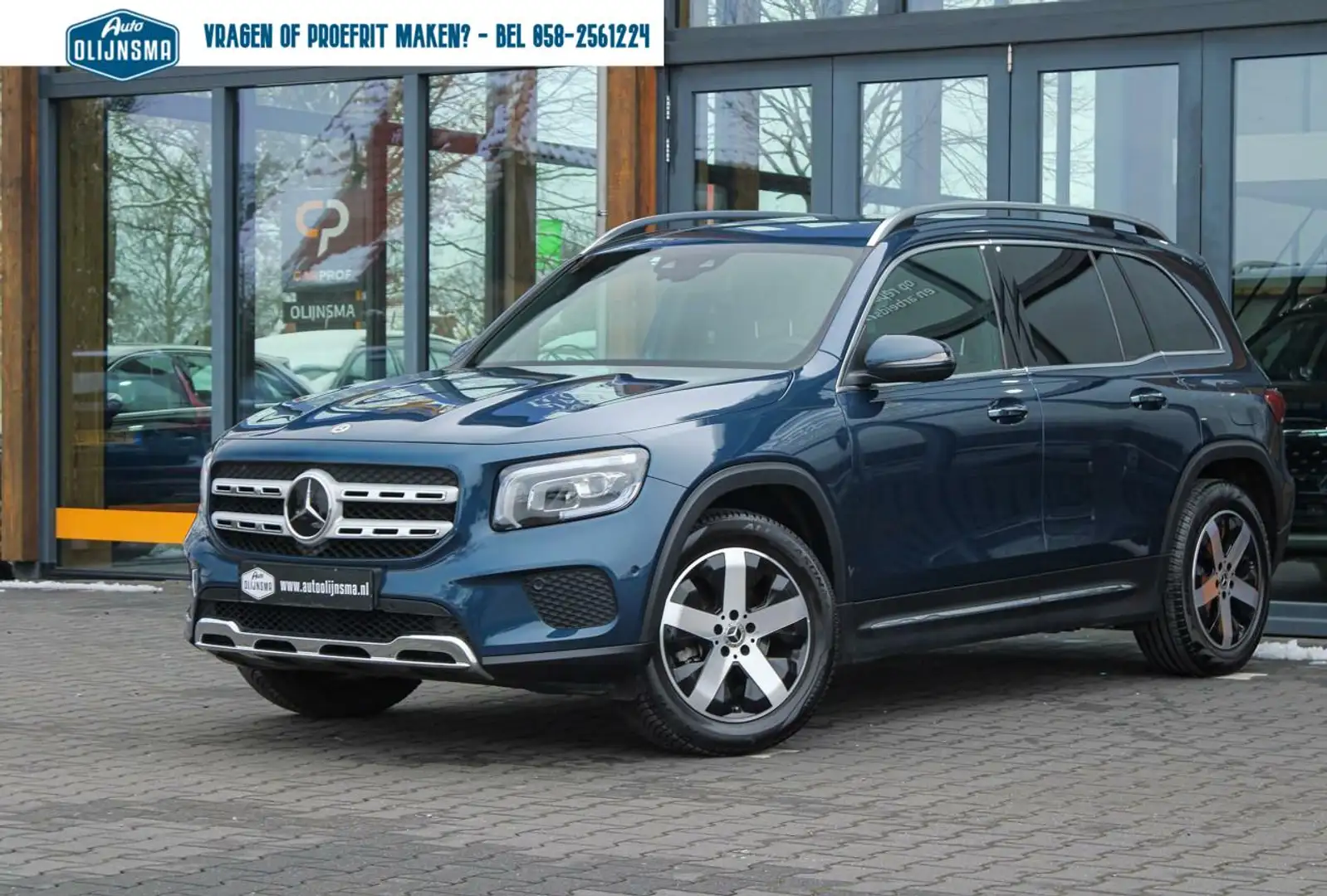 Mercedes-Benz GLB 200 Business Line 7p.|ACC|Camera|Stoelverwarming Modrá - 1