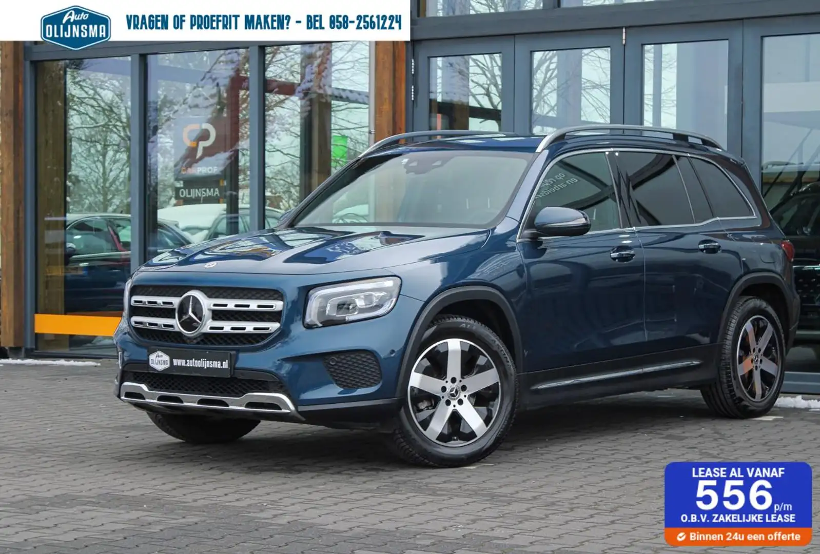 Mercedes-Benz GLB 200 Business Line 7p.|ACC|Camera|Stoelverwarming Blauw - 1