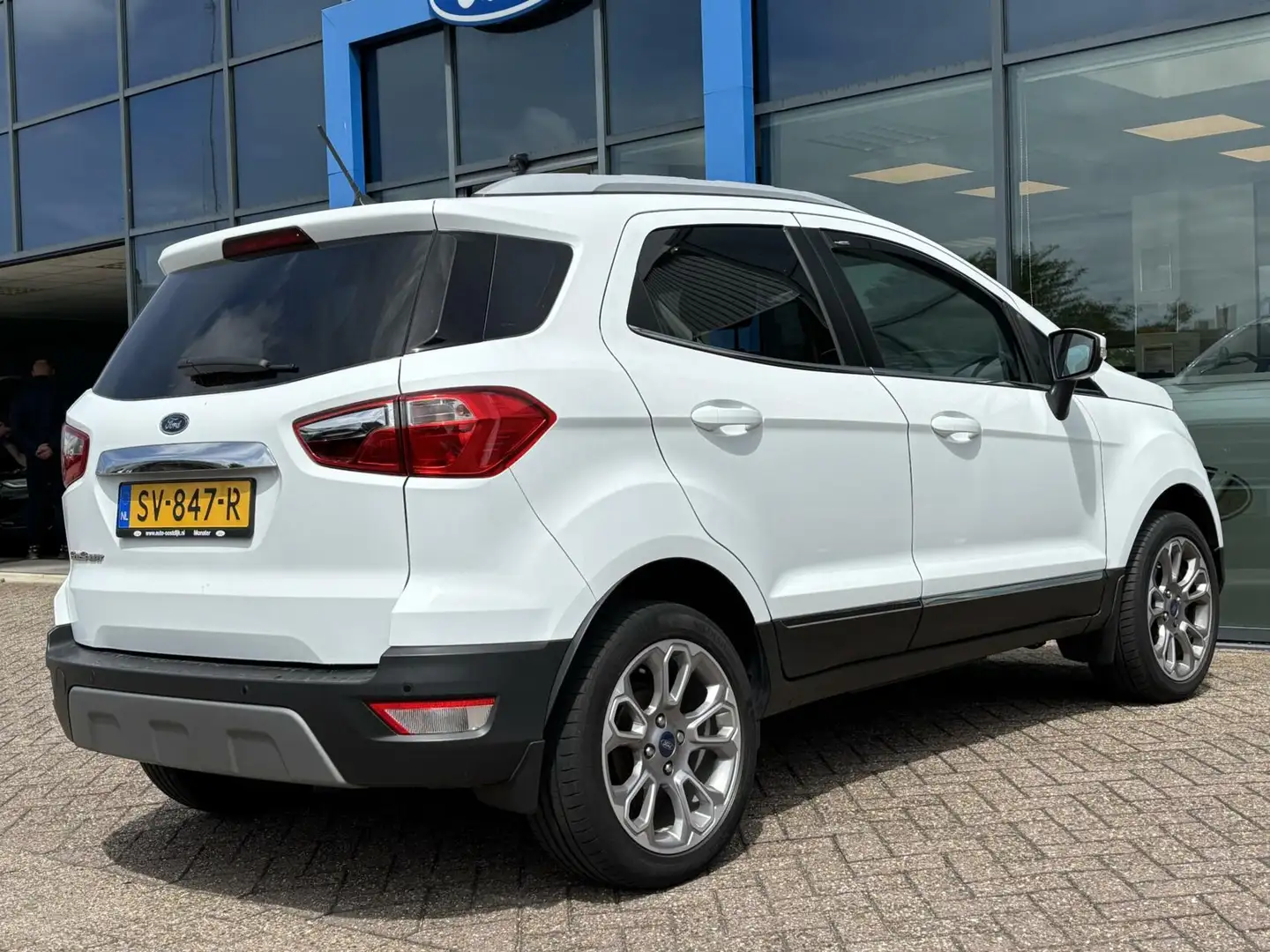 Ford EcoSport 1.0 EcoBoost Titanium 125PK Cruise Carplay-Navi Cl Blanc - 2