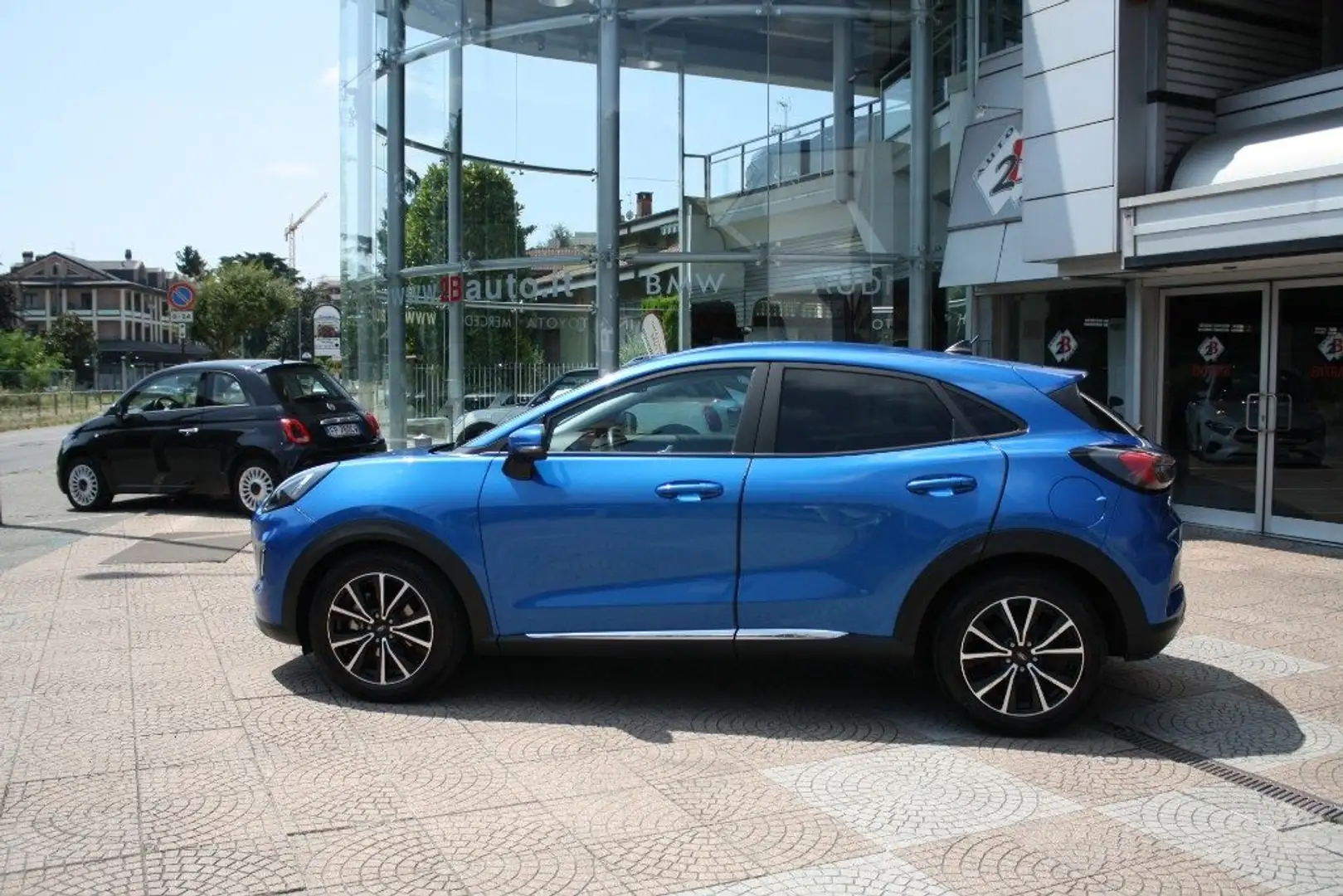 Ford Puma 1.0 EcoBoost Hybrid 125 CV S&S Titanium Blu/Azzurro - 2
