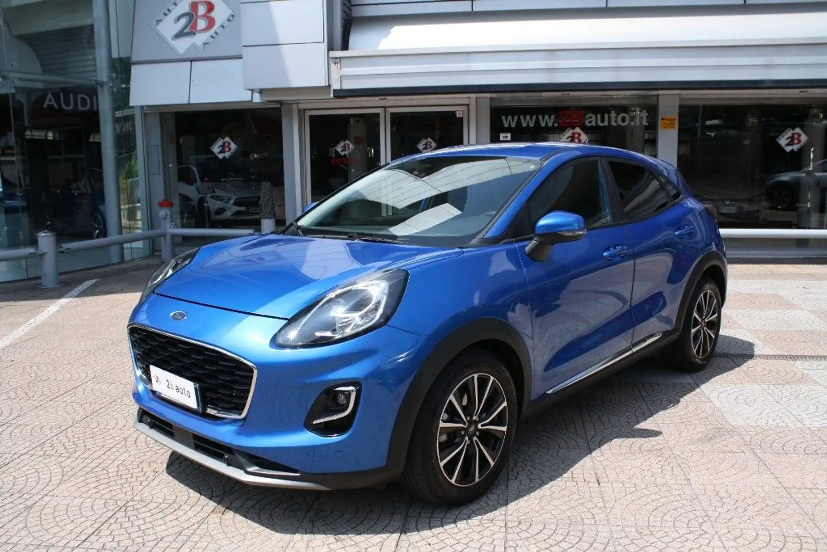 Ford Puma 1.0 EcoBoost Hybrid 125 CV S&S Titanium Blu/Azzurro - 1