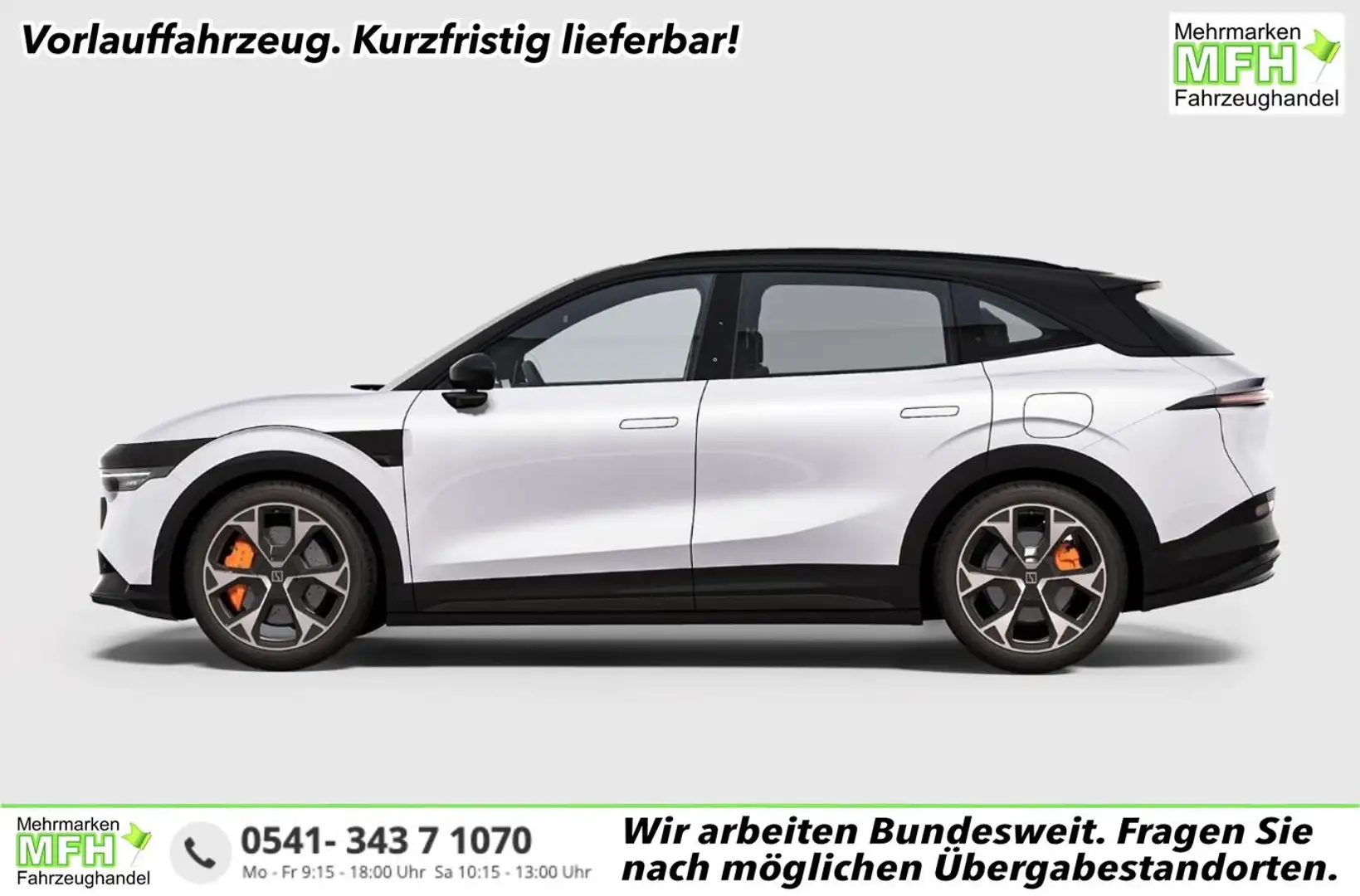Zeekr 7X Privilege BEV 100kWh AWD Leder Matrix Pano 475 ... Weiß - 1